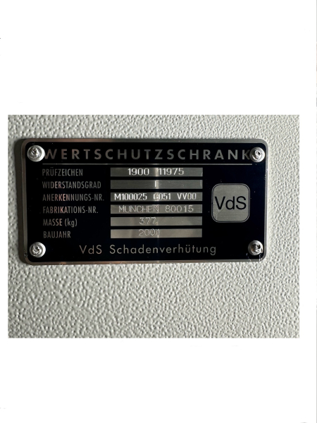 Wertschutztresor München 400 - Gebraucht